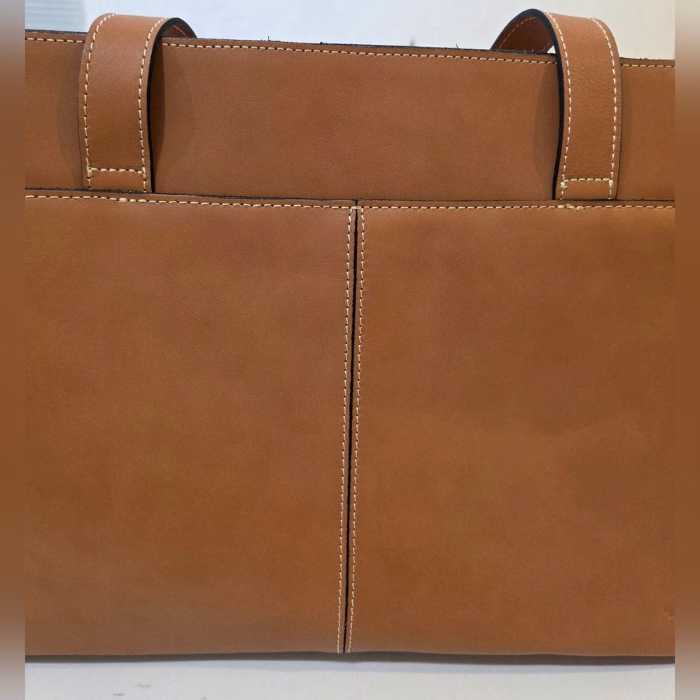 Patricia Nash 100% Leather Bag Hazelnut - Picture 9 of 16